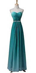 A-line Chiffon Open-Back Bridesmaid Dress/Prom Dress/Wedding Dress 
