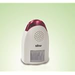 GSI Super Quality Wireless Indoor IR Motion Detector Sensor High Output Alarm And Chime With Built In Flashlight - Mount On Wall, Installaion Tools Included - Anti Intruder Security Device