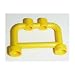 Lego Building Accessories 1 x 4 x 2 Bright Yellow Hanger, Bulk - 50 Pieces per Package