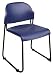 Blue Plastic Stack Chairs (2-Pack)