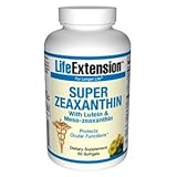 Life Extension Super Zeaxanthin with Lutein and Meso-zeaxanthin Plus Astaxanthin, Softgels, 60-Count