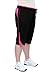Fit-Labs Plus Size Active Athletic Leggings Capri ColorSplash