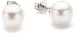 Valero Pearls - 186150 - Boucles d'oreilles Femme - Argent 925/1000 - Perles de culture d'eau douce