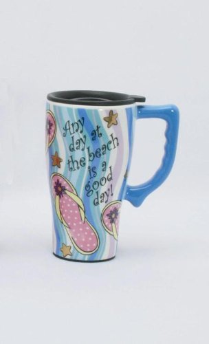 Tropical Day At The Travel Mug