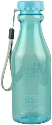 550ml BPA Free Bicycle Sports Unbreakable Plastic Water Bottle (SkyBlue)