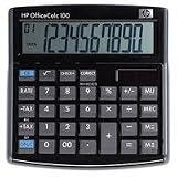 Hewlett Packard - HP OfficeCalc 100 Calculator, 10 Character LCD