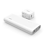 Anker Astro E4 第2世代 13000mAh モバイルバッテリー 2ポート 急速充電可能 【5V/2A電源アダプタ付属】 iPhone6/6plus/5s/5c/5/iPod/iPad/iPad Air, Air2/iPad mini, mini2, mini3/Xperia/GALAXY/3DS/PSVita/ウォークマン等対応【PowerIQ搭載】