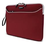 Mobile Edge Red Neoprene Sleeve - 14.1