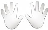 UPC 713863000192 product image for 2-Pc Big Hands Mirror Set | upcitemdb.com