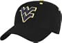 West Virginia Mountaineers Black One-Fit Hat