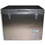 58 Quart Stainless Steel Compressor Portable Freezer/Refrigerator/Cooler
