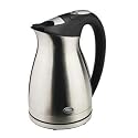 Oster 5965 1-1/2-Liter Electric Water Kettle, Stainless Steel