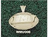 Western Michigan Broncos 14KT Gold WMU Football