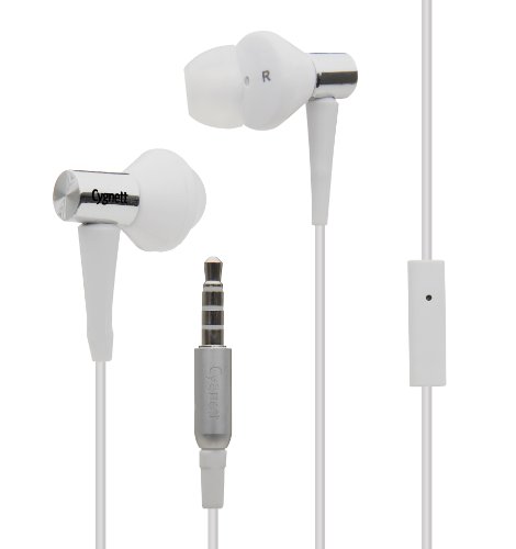 Cygnett Groove Platinum CY-3-PWM Ohrh&ouml;rer mit Mikrofon im Kabel, wei&szlig; (UK Import) Preisvergleich
