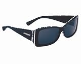 Angel Black White Euphoria Sunglasses w Lens by