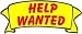 Help Wanted Banner Window Cling Sign