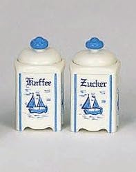 Bodo Hennig Miniature German Cannister Set