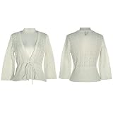 SELE Pointelle Cardigan W  Lurex at Sele
