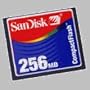 SanDisk 256 MB CompactFlash Card