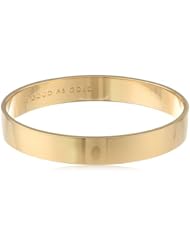 kate spade new york "As Good As Gold" Gold-Tone Idiom Bangle Bracelet