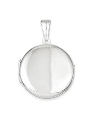 Sterling Silver 26mm Polished Locket