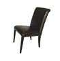 4 PCS set Amanti Brown Leather Dining Chairs - MD005BN