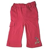 Girls Cargo Pants, Dark Pink - Available in Various Sizes