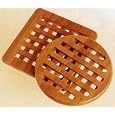 Lipper International Trivets, Set of 2, Bamboo