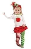 Little Infant Baby or Toddler Girls Christmas Ornament Tunic and Skirt ... Little Infant Baby or Toddler Girls Christmas Ornament Tunic and Skirt ...
