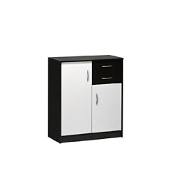 Maja 18023735 Kommode 722 x 870 x 350 mm, schwarz - wei� uni