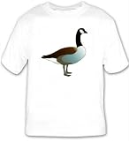 T-shirt with vertebrate, Canada, migratory, "Canadian goose", goose, gas, animal, avian, waterfowl, bird