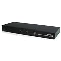 StarTech.com 2 Port Quad Monitor Dual-Link DVI USB KVM Switch with Audio and Hub