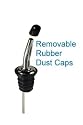 Small Bottle Pourer Covers - Bug & Dust Covers. Pourers Not Included - 12 Per Pack
