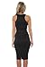 AX Paris Women's PVC Cut In Neck Midi Dress