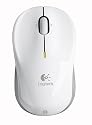 Logitech V470 Laser Maus schnurlos weiß