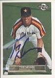 Tom Nevers, Osceola Astros - Astros Affiliate Autographed Card