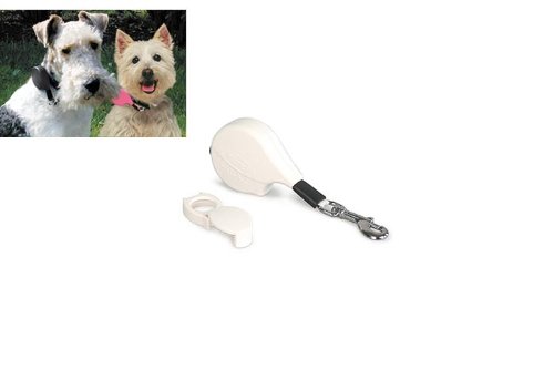 flexi Hundeleine 75137 Click 2, 80 cm, wei&szlig; Preisvergleich