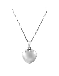 Haydens Sterling Heart Locket Necklace
