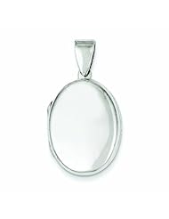 Genuine .925 Sterling Silver Plain Locket 4.6 Grams. 100% Satisfaction Guaranteed.