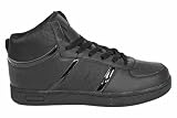 Womens Black Sneaker High Top Trainers Skate Shoes