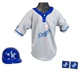 Los Angeles Dodgers MLB Youth Helmet and Jersey Set