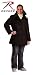 Womens PEA Coat - Black