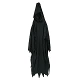 Black Hooded Robe - 56