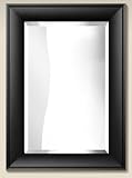 Review PosterPanda.com  / 12x12 Black SoHo Solid Wood Frame - Wall Mirror