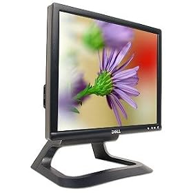 17 Dell 1704FPVT DVI LCD Monitor w USB Hub (Black) - GRADE B by Dell