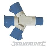 Review Silverline Tools  / Silverline 240v 3way Splitter Ip44 16a