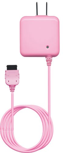 avail docomo/SoftBank 携帯電話充電器 LED 付き かわいいのにハイパワー ピンク ET-T512PK