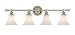 Hudson Valley Lighting Satin Nickel 4 or More Bulb Weston Bath Bar