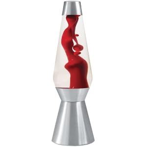 Lava Lite 6810-1019 Grande Lava Lamp, 27-Inch, Red Clear by Lava Lite