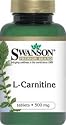 Swanson L-Carnitine (500mg, 100 Tablets)